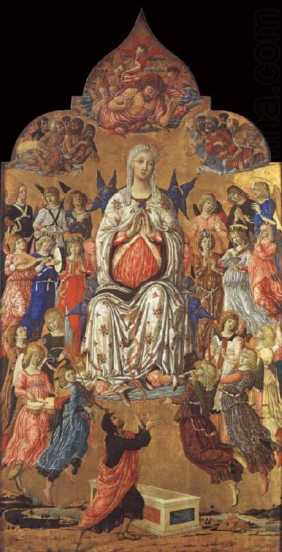 The Assumption of the Virgin, Matteo Di Giovanni